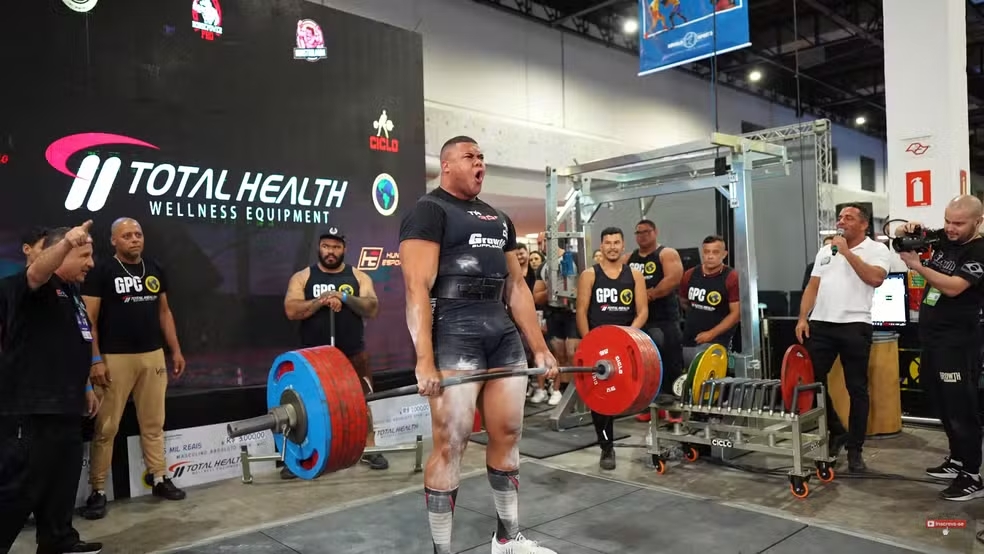 Bitelo competindo em campeonato Total Health