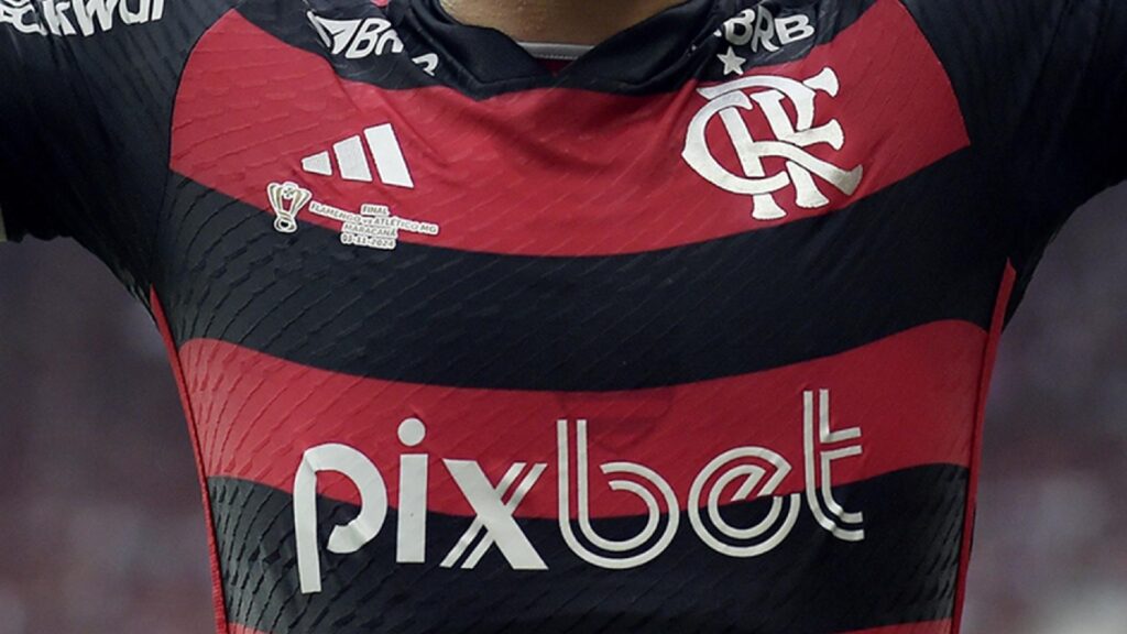 Zoom Camisa do Flamengo Pixbet Patrocínio Famoso
