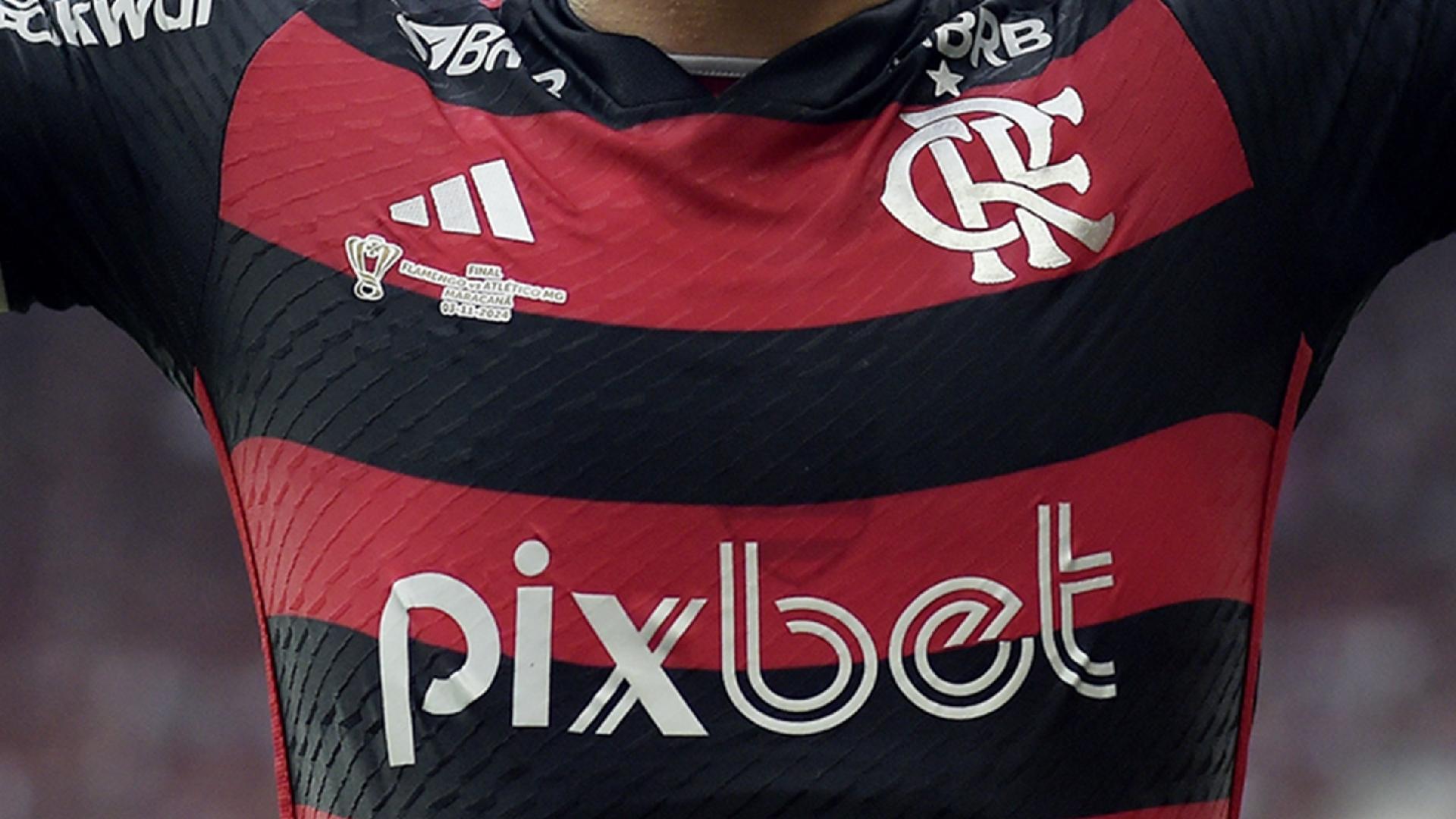 Camisa do Flamengo e Patrocínio PixBet