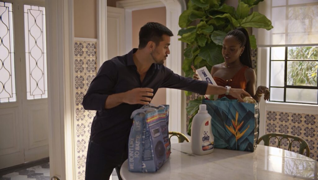 Omo na novela da Globo
