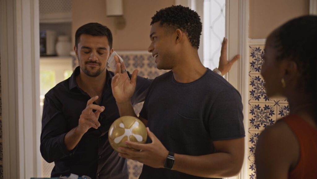 Omo na novela da Globo