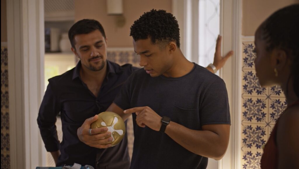 Omo na novela da Globo